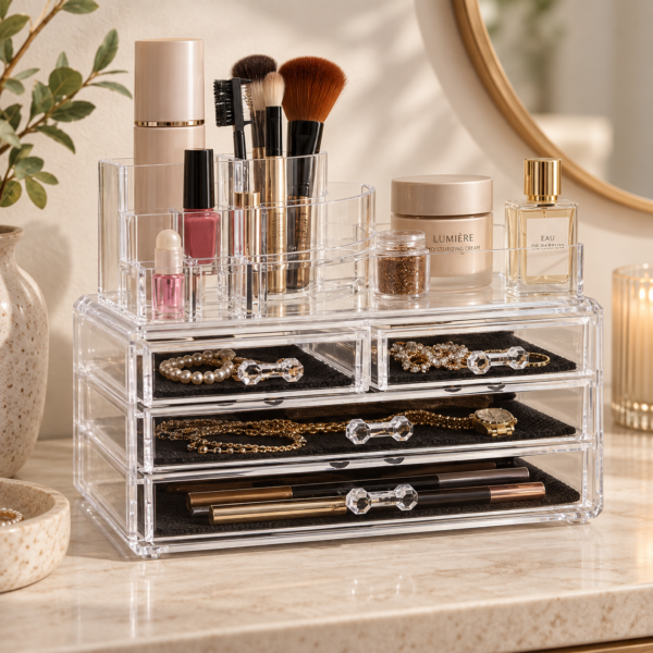 SDBING Acrylic Cosmetic Organizer SDBING Acrylic Cosmetic Organizer